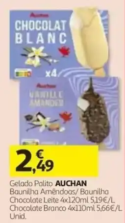 Auchan Gelado Palito Auchan promoção