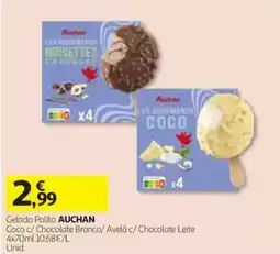 Auchan Gelado Palito Auchan promoção