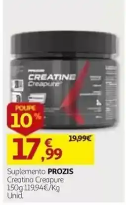 Auchan Suplemento prozis creatina creapure promoção