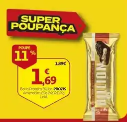 Auchan Barra Proteica Billion PROZIS promoção