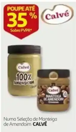 Auchan Manteiga de amendoim calvé promoção