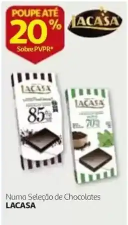 Auchan Numa Seleção de Chocolates Lacasa promoção