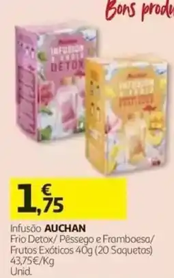 Auchan Infusão auchan promoção