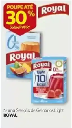 Auchan Gelatinas Light Royal promoção