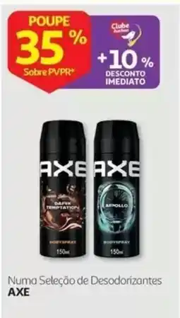 Auchan Numa Seleção De Desodorizantes Axe promoção