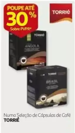 Auchan Numa Seleção de Cápsulas de Café Torrié promoção