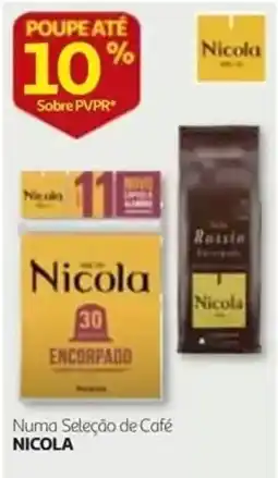 Auchan Numa Seleção de Café Nicola promoção