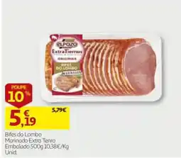 Auchan Alpozo bifes do lombo promoção