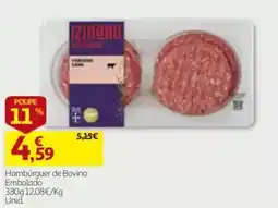 Auchan Hambúrguer de Bovino Izidoro promoção