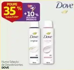 Auchan Numa Seleção de Desodorizantes Dove promoção