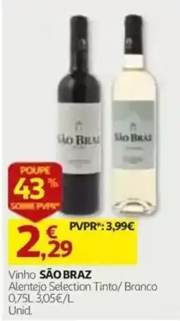 Auchan Vinho São Braz promoção