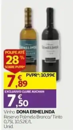 Auchan Vinho dona ermelinda promoção