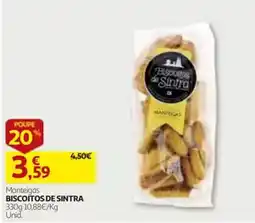 Auchan Manteigas Biscoitos de Sintra promoção