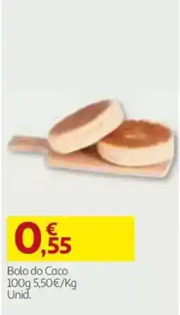 Auchan Bolo do Caco promoção