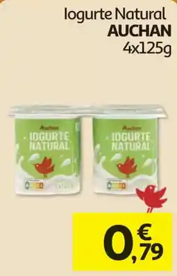 Auchan Iogurte natural auchan promoção