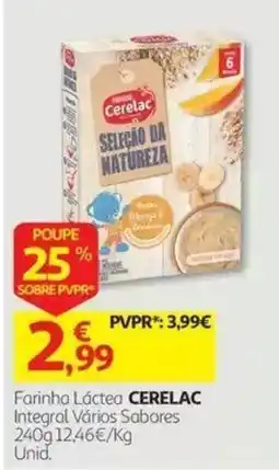 Auchan Farinha Láctea CERELAC promoção
