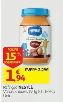 Auchan Refeição Nestlé promoção