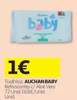 Auchan Toalhitas auchan baby promoção