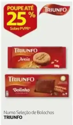 Auchan Numa Seleção de Bolachas Triunfo promoção