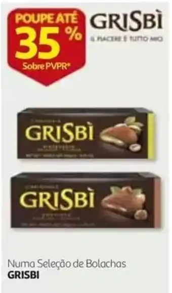 Auchan Numa Seleção de Bolachas Grisbi promoção