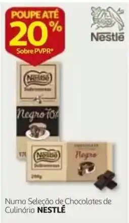 Auchan Numa Seleção de Chocolates de Culinária Nestlé promoção