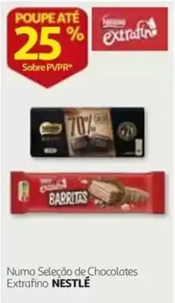 Auchan Numa Seleção de Chocolates Extrafino NESTLÉ promoção
