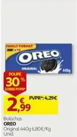 Auchan Bolachas Oreo Original promoção