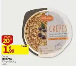 Auchan Crepes creapan promoção