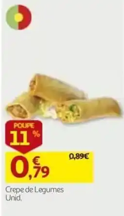 Auchan Crepe de Legumes promoção