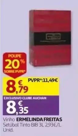 Auchan Vinho ermelinda freitas promoção