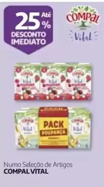 Auchan Compal Vital promoção