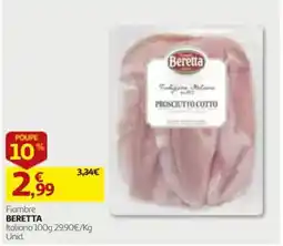 Auchan Fiambre beretta italiano promoção