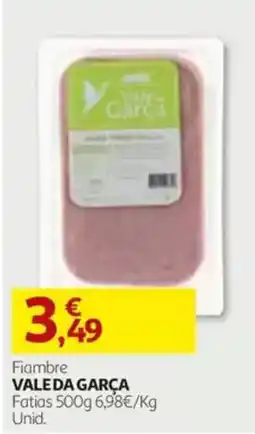 Auchan Fiambre vale da garca promoção