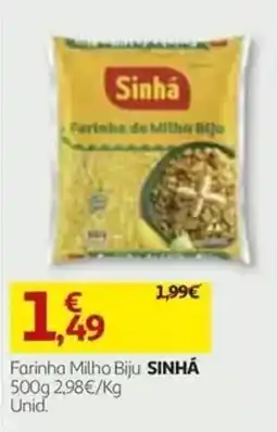 Auchan Farinha Milho Biju Sinhã promoção