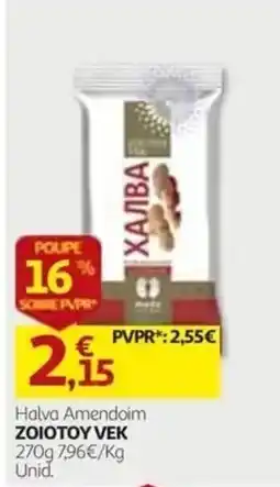Auchan halva amendoim promoção