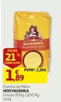 Auchan Farinha de Milho Hosyaushka promoção