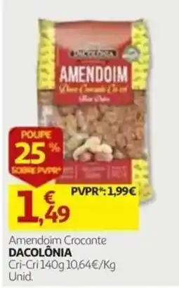Auchan amendoim crocante dacolônia promoção