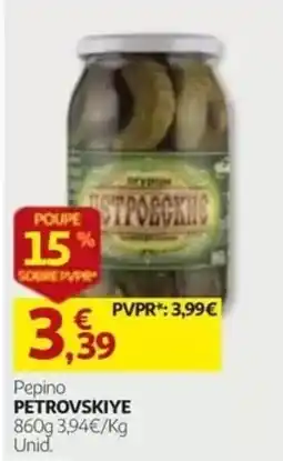 Auchan Pepino petrovskiye promoção