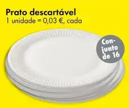 TEDi Prato descartável promoção