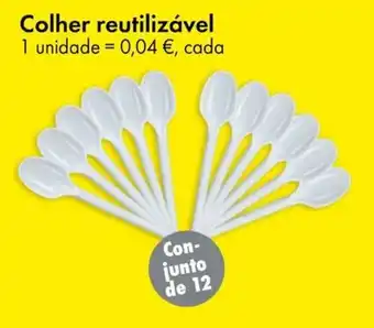 Colher reutilizável