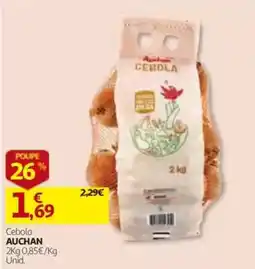 Auchan Cebola Auchan promoção
