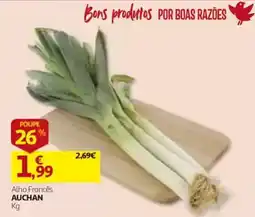 Auchan Alho Francês Auchan promoção