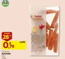 Auchan Cenoura auchan promoção