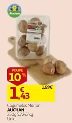 Auchan Cogumelos Marron Auchan promoção