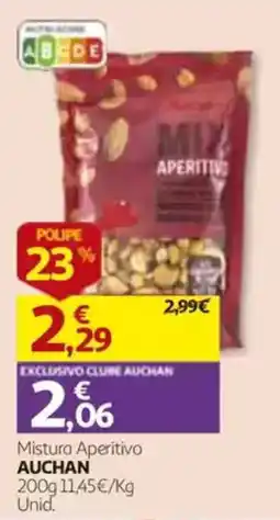 Auchan Mistura Aperitivo Auchan promoção