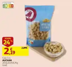 Auchan Caju Cru Auchan promoção