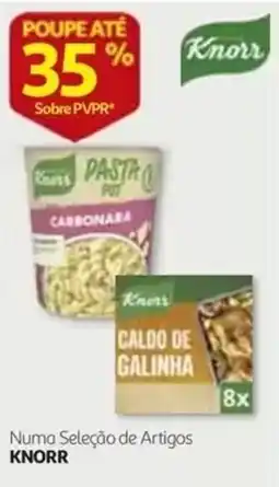 Auchan Knorr Pasta Pot Carbonara promoção
