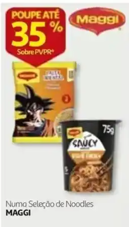 Auchan Numa Seleção de Noodles Maggi promoção