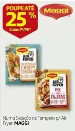 Auchan Numa Seleção de Tempero p/ Air Fryer MAGGI promoção