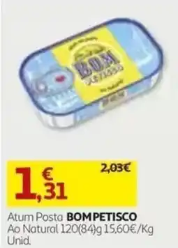Auchan Atum Posta BOMPETISCO promoção